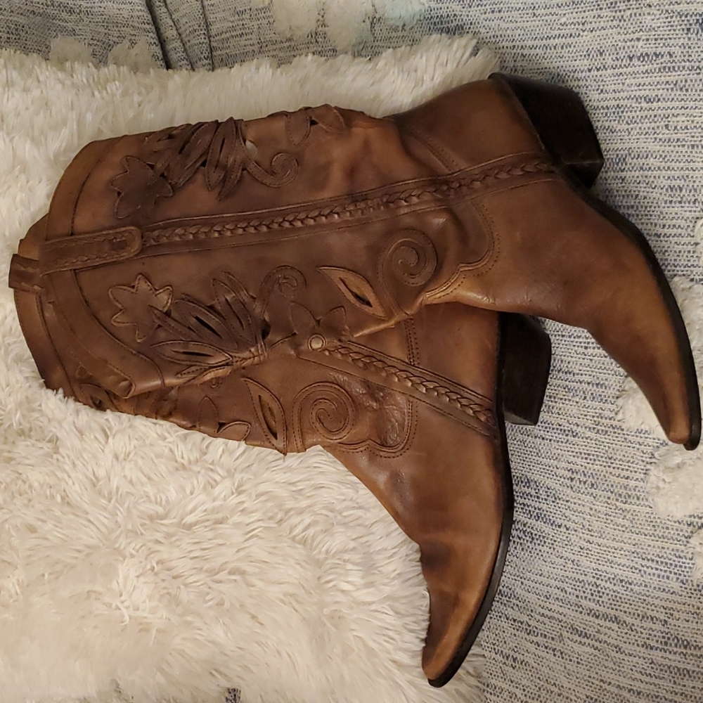 Vintage Cowboy Boots Women's | 7.5